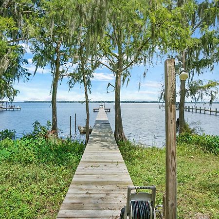 Cozy River Cabin Family Friendly Dock Playset Bball Court Villa Palatka Exterior photo